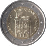  Сан-Марино. 2 евро 2012 год. Дворец Правительства. 