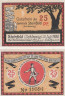  Бона. Германия. Штайнфельд (Шлезвиг) 25 пфеннигов 1920 год (вариант 1). Нотгельд. (VF) 