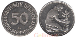 ФРГ. 50 пфеннигов 1994 год. (G)