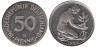  ФРГ. 50 пфеннигов 1994 год. (G) 