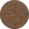  Финляндия. 10 пенни 1928 год. 