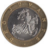 Монако. 10 франков 2000 год. Рыцарь на коне. 
