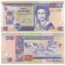  Бона. Белиз 2 доллара 2003 год. Руины майя. (VF) 