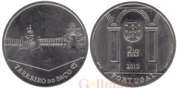 Португалия. 2,5 евро 2010 год. Дворцовая площадь в Лиссабоне.