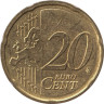  Германия. 20 евроцентов 2009 год. Бранденбургские ворота. (F) 