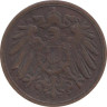  Германская империя. 1 пфенниг 1895 год. (D) 