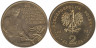  Польша. 2 злотых 2008 год. 400 лет польским поселениям в Северной Америке. 