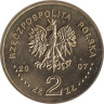  Польша. 2 злотых 2007 год. Игнацы Домейко (1802-1889). 