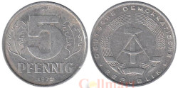 ГДР. 5 пфеннигов 1972 год.