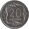 Польша. 20 грошей 2009 год. Герб. 