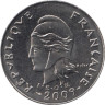  Французская Полинезия. 20 франков 2009 год. Плод хлебного дерева. 
