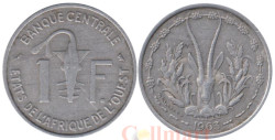 Западная Африка (BCEAO). 1 франк 1963 год. Канна (антилопа).