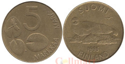 Финляндия. 5 марок 1995 год. Тюлень.