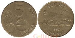 Финляндия. 5 марок 1995 год. Тюлень.