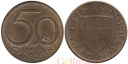Австрия. 50 грошей 1961 год. Щит.