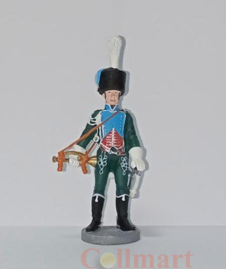  Оловянный солдатик. Трубач роты ордонансовых жандармов, 1807 год. 