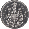  Канада. 50 центов 1974 год. (AU) 