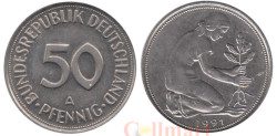ФРГ. 50 пфеннигов 1991 год. (A)