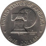  США. 1 доллар 1976 год. 200 лет независимости США. (D) 