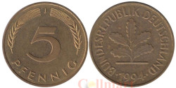 ФРГ. 5 пфеннигов 1994 год. (J)