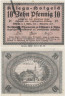  Бона. Германия. Остхайм-фор-дер-Рён 10 пфеннигов 1918 год. Нотгельд. (VF) 