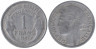  Франция. 1 франк 1957 год. Тип Морлон. Марианна. (B) 