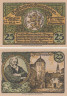  Бона. Германия. Фаллерслебен 25 пфеннигов 1920 год. Нотгельд. (XF) 