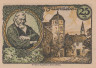  Бона. Германия. Фаллерслебен 25 пфеннигов 1920 год. Нотгельд. (XF) 