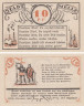 Бона. Германия. Мелле 10 пфеннигов 1921 год (вариант 1). Нотгельд. (XF) 