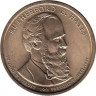  США. 1 доллар 2011 год. 19-й президент Ратерфорд Хейз (1877-1881). (D) 