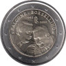  Италия. 2 евро 2022 год. 30 лет со дня смерти судей Джованни Фальконе и Паоло Борселлино. 