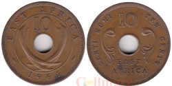 Британская Восточная Африка. 10 центов 1964 год.