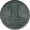  Германия (ГДР). 1 марка 1982 год. Герб. 