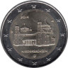  Германия. 2 евро 2014 год. Церковь Св. Михаэля, Нижняя Саксония. (D) 