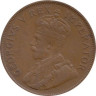  ЮАР. 1 пенни 1936 год. Парусник Дромедарис. 