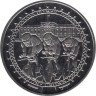  Остров Мэн. 1 крона 2010 год. XXX летние Олимпийские Игры, Лондон 2012 - Велоспорт. 
