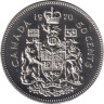  Канада. 50 центов 1970 год. (AU) 