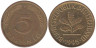  ФРГ. 5 пфеннигов 1995 год. (F) 