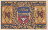  Бона. Германия. Прец 50 пфеннигов 1921 год. Герб города. Нотгельд (горизонтальный). (XF) 