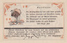  Бона. Германия. Мелле 10 пфеннигов 1921 год (вариант 2). Нотгельд. (XF) 