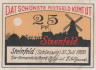  Бона. Германия. Штайнфельд (Шлезвиг) 25 пфеннигов 1920 год (вариант 3). Нотгельд. (VF) 