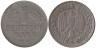  Германия (ФРГ). 1 марка 1950 год. Герб. (G) 