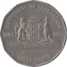  Австралия. 50 центов 2001 год. Новый Южный Уэльс. (Столетие Федерации) 