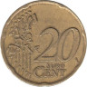  Германия. 20 евроцентов 2003 год. Бранденбургские ворота. (D) 