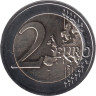  Словения. 2 евро 2022 год. 35 лет программе Эразмус. 