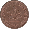  ФРГ. 1 пфенниг 1988 год. (G) 