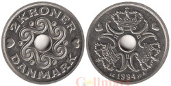 Дания. 2 кроны 1994 год.