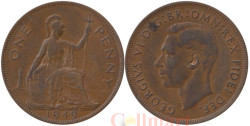 Великобритания. 1 пенни 1949 год.
