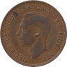  Великобритания. 1 пенни 1949 год. 
