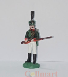 Оловянный солдатик. Рядовой Восточно-Прусского егерского батальона, 1808-1813 год.